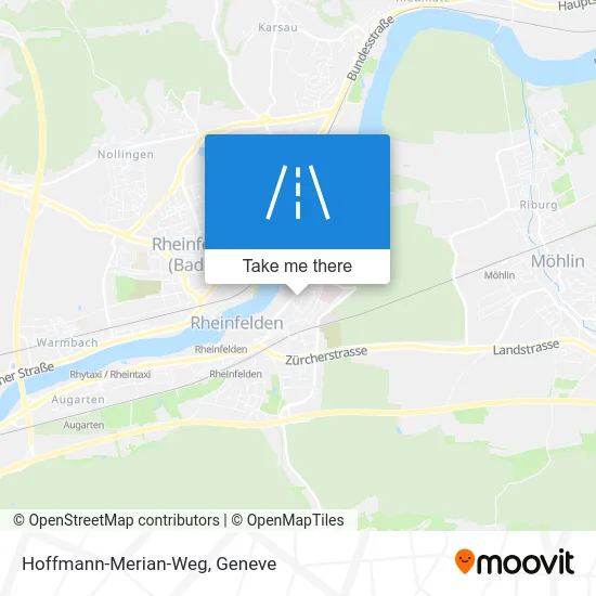 Hoffmann-Merian-Weg map