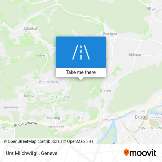 Unt Milchwägli map