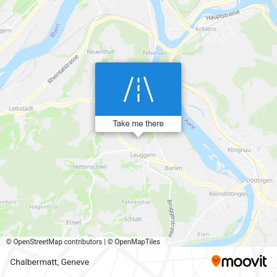 Chalbermatt map