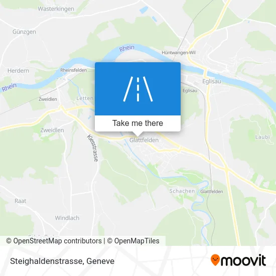 Steighaldenstrasse map