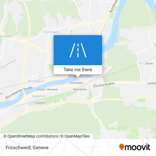 Fröschweid map