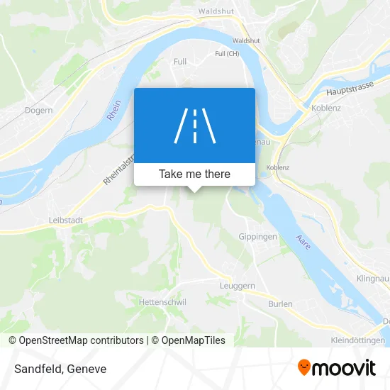 Sandfeld map