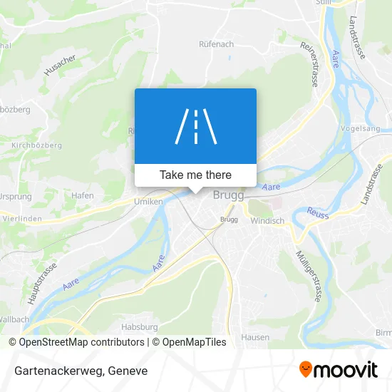 Gartenackerweg map