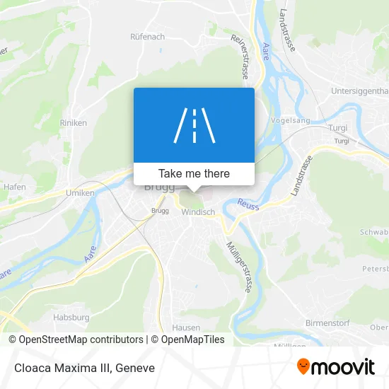 Cloaca Maxima III map