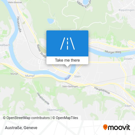 Austraße map