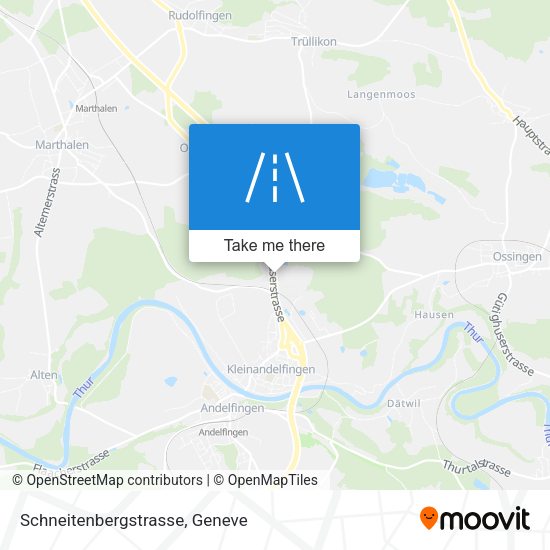 Schneitenbergstrasse map