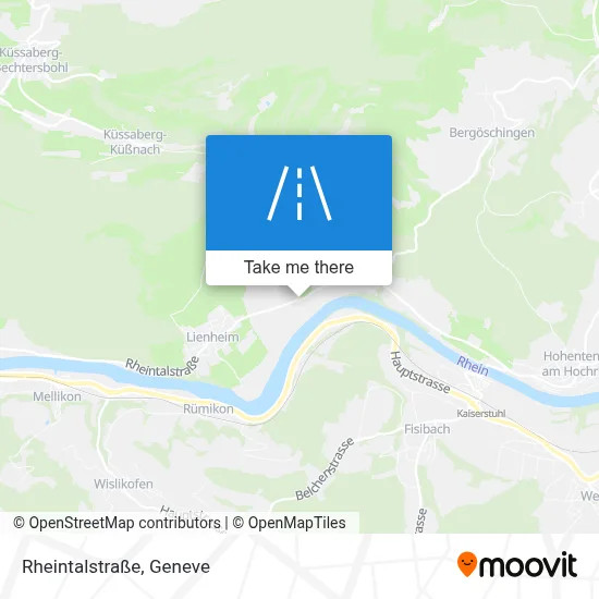 Rheintalstraße map