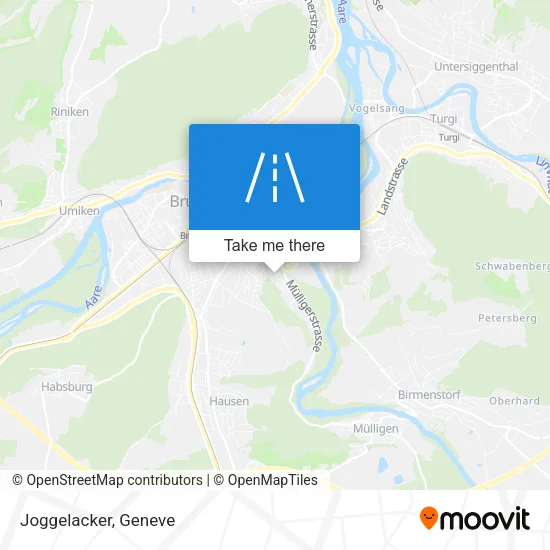 Joggelacker map