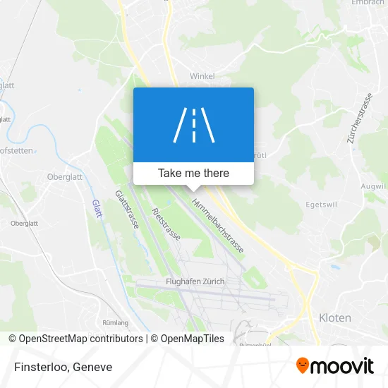 Finsterloo map