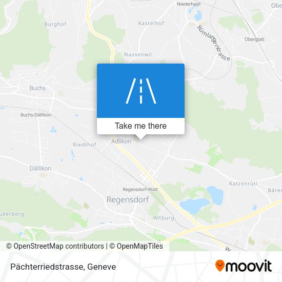 Pächterriedstrasse map