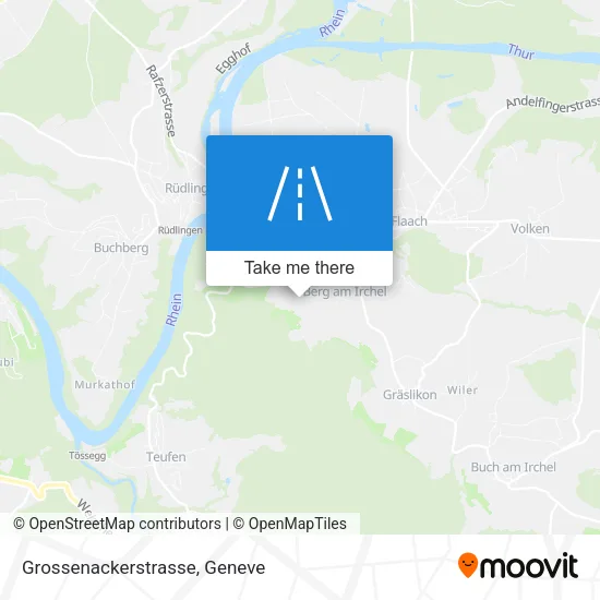 Grossenackerstrasse map