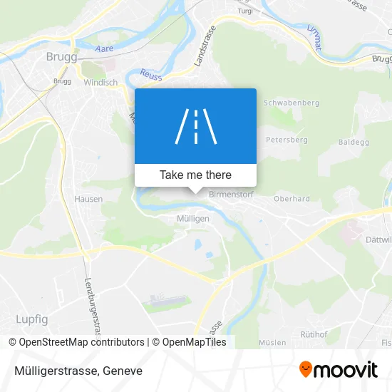 Mülligerstrasse map