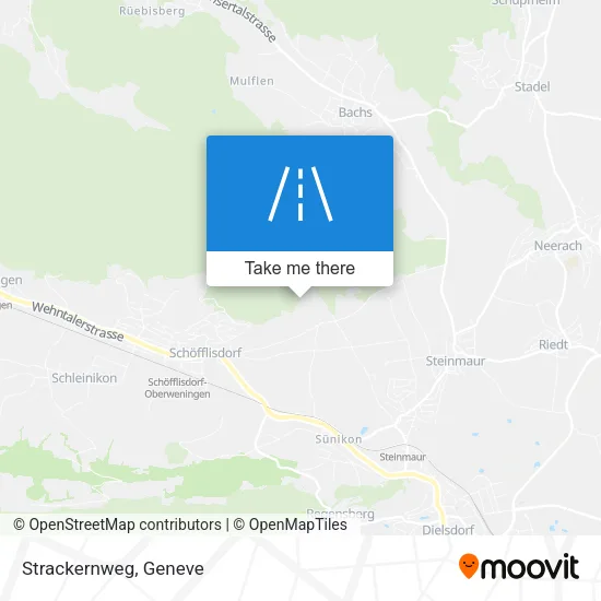 Strackernweg map