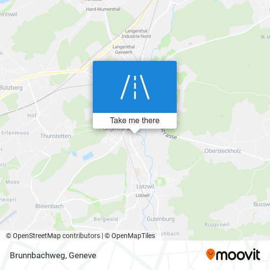 Brunnbachweg map