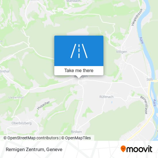 Remigen Zentrum map