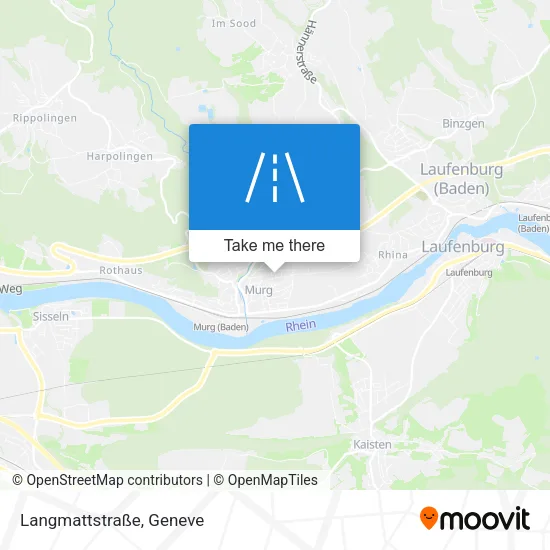 Langmattstraße map
