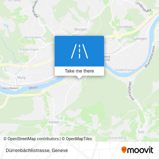 Dürrenbächlistrasse map