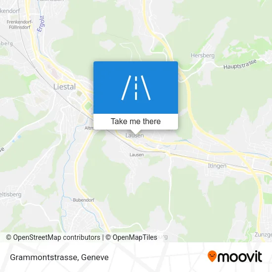 Grammontstrasse map
