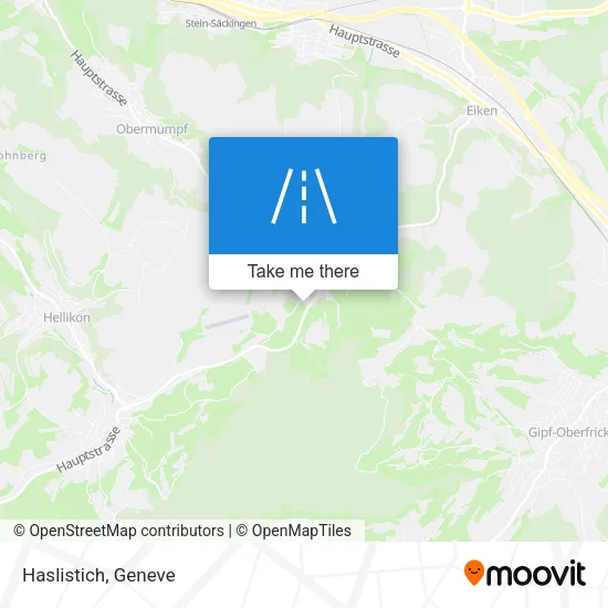 Haslistich map