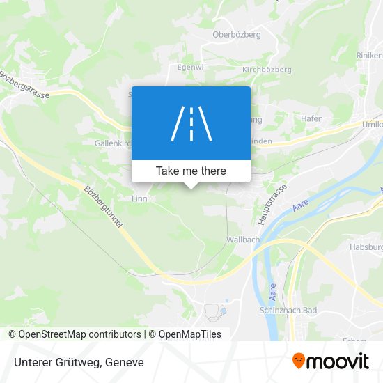 Unterer Grütweg map