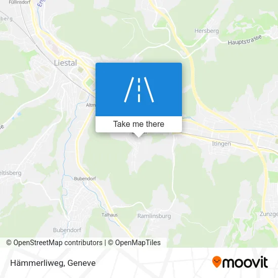 Hämmerliweg map