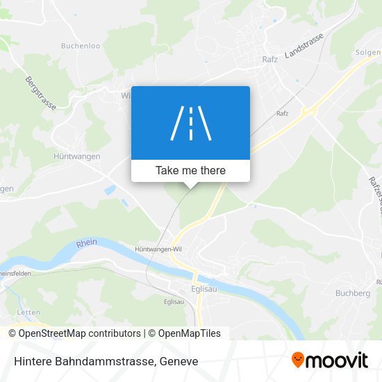 Hintere Bahndammstrasse map