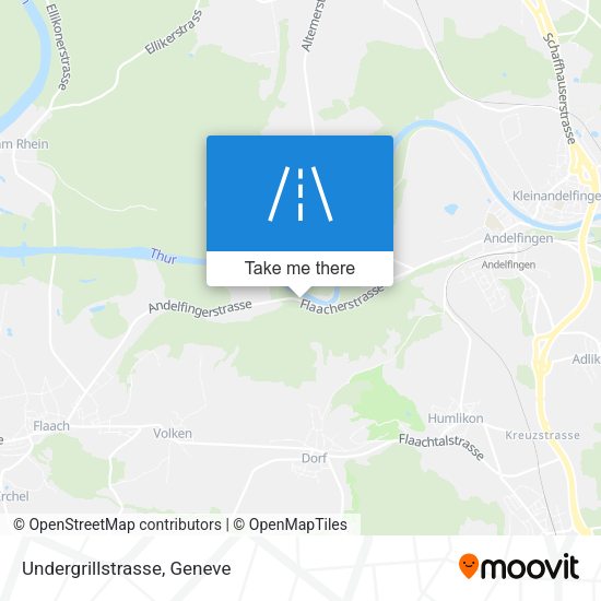 Undergrillstrasse map