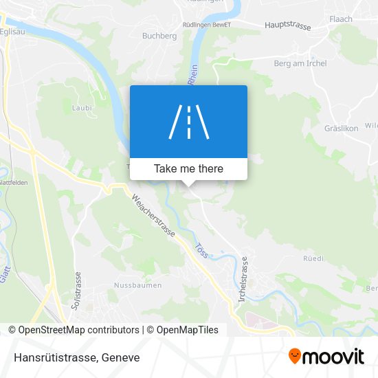 Hansrütistrasse map