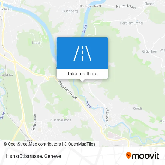 Hansrütistrasse map