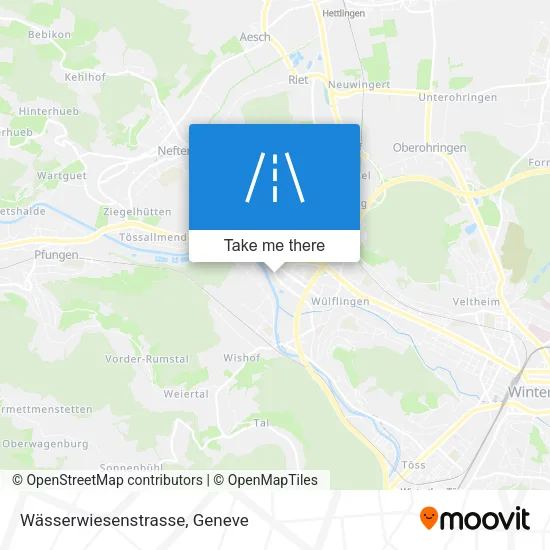 Wässerwiesenstrasse map