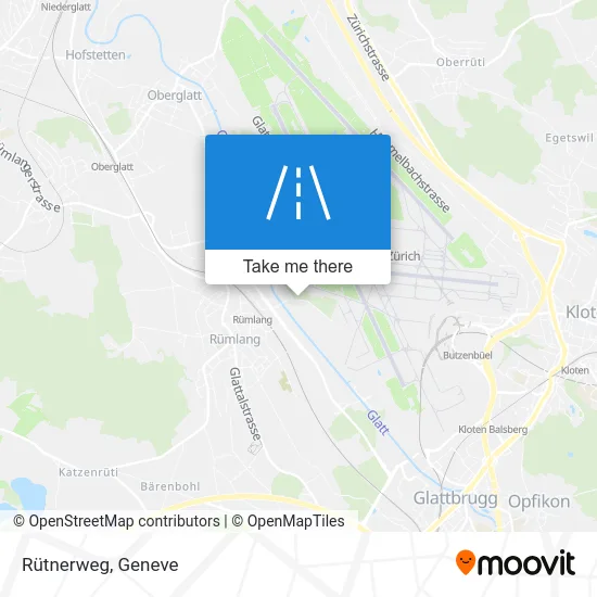 Rütnerweg map