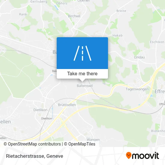 Rietacherstrasse map