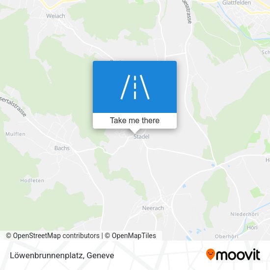Löwenbrunnenplatz map