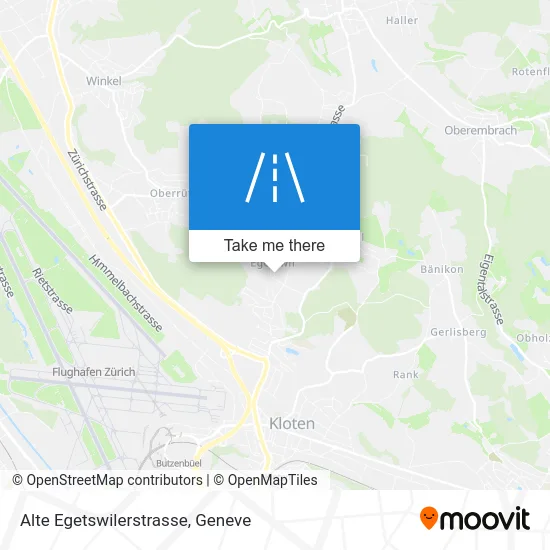 Alte Egetswilerstrasse map