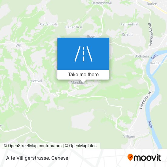 Alte Villigerstrasse map