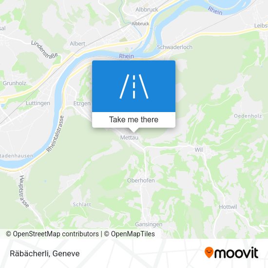 Räbächerli map