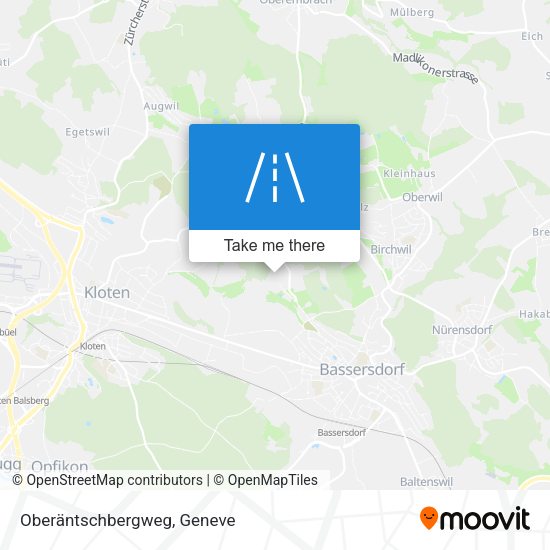 Oberäntschbergweg map