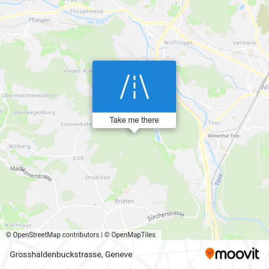 Grosshaldenbuckstrasse map