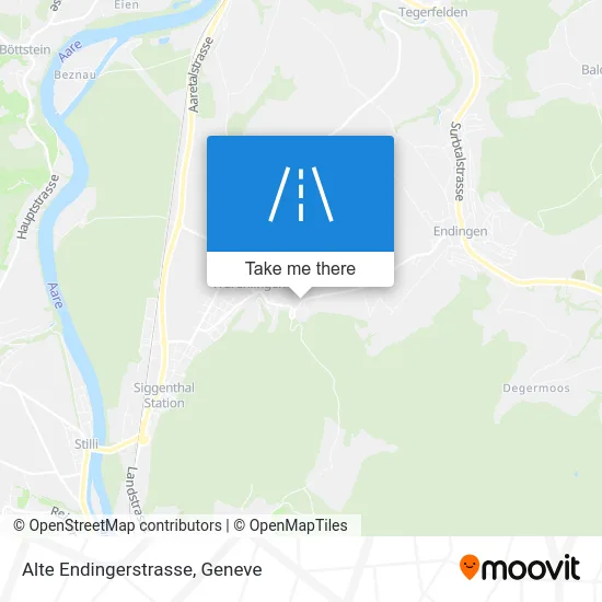 Alte Endingerstrasse map