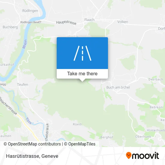 Hasrütistrasse map