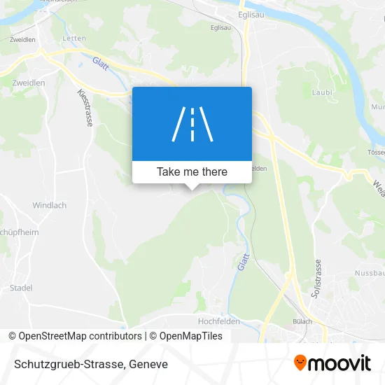 Schutzgrueb-Strasse map