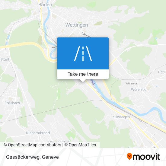 Gassäckerweg map