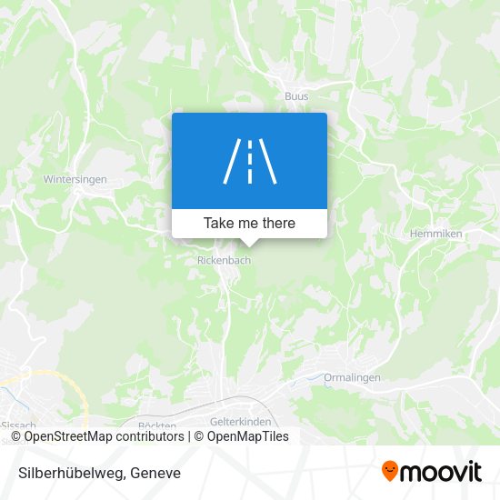 Silberhübelweg map