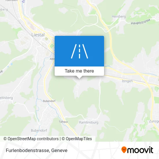 Furlenbodenstrasse map
