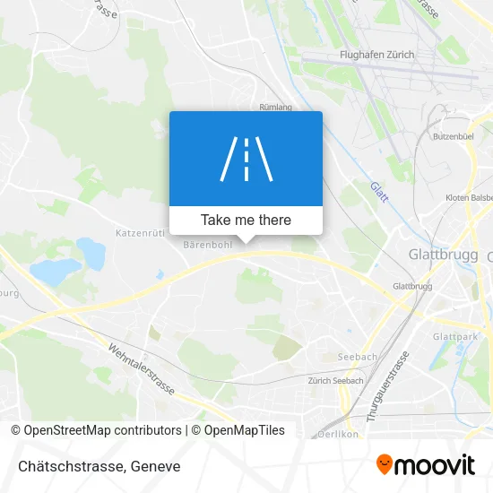 Chätschstrasse map