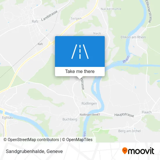 Sandgrubenhalde plan