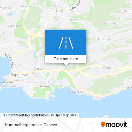 Hummelbergstrasse map