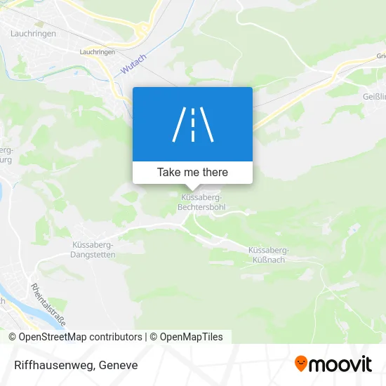 Riffhausenweg map