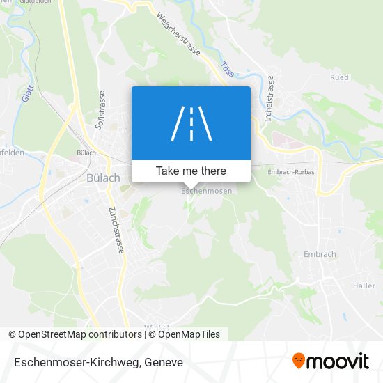 Eschenmoser-Kirchweg map