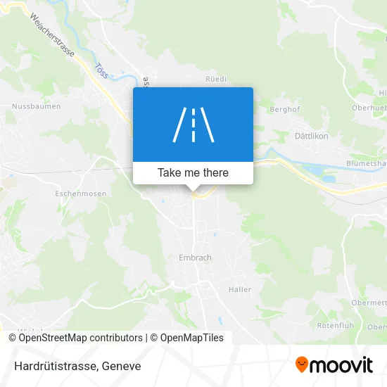 Hardrütistrasse map
